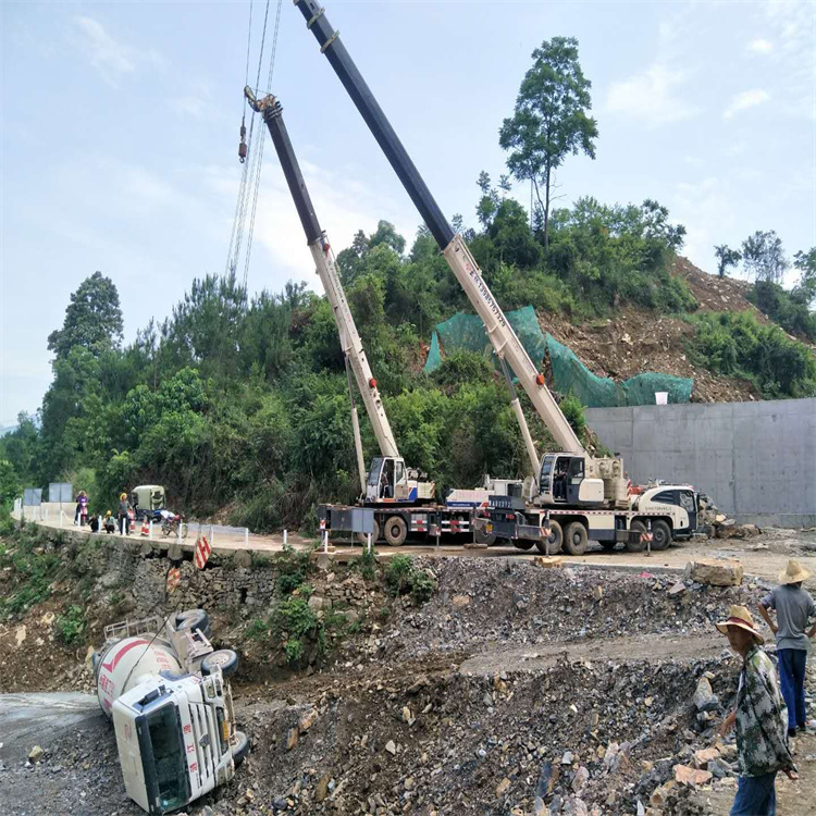 淮北淮北24小时应急道路救援吊装吊装现场实拍
